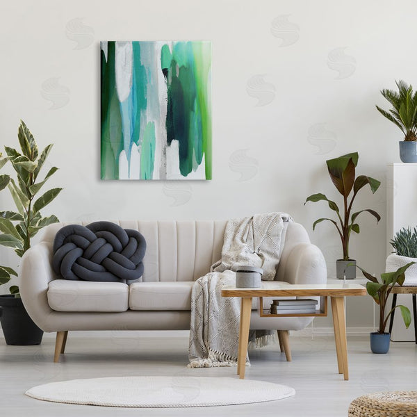 Stupell Industries Jackie Hanson | Green Modern Pattern Wall Art