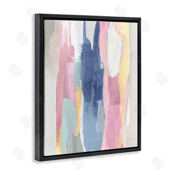 Stupell Industries Jackie Hanson | Pastel Tones Layered Modern Abstract Movements Wall Art