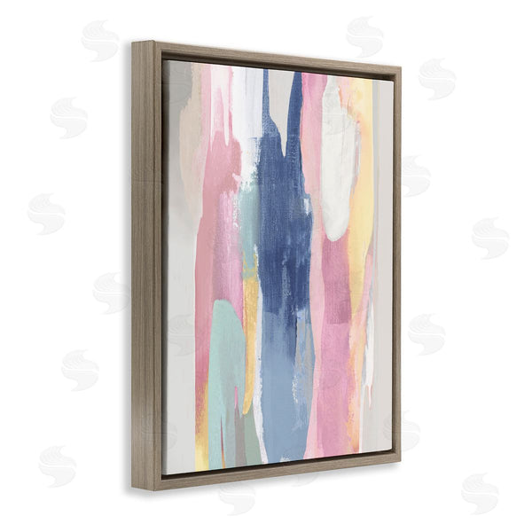 Stupell Industries Jackie Hanson | Pastel Tones Layered Modern Abstract Movements Wall Art