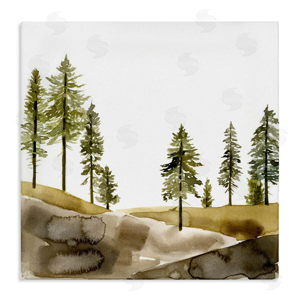 stupell industries Jacob Green | Pine Tree Forest Landscape