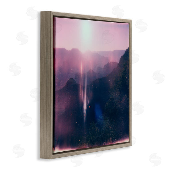 Stupell Industries Jacob Green | Vintage Lens Flare Mountain Wall Art