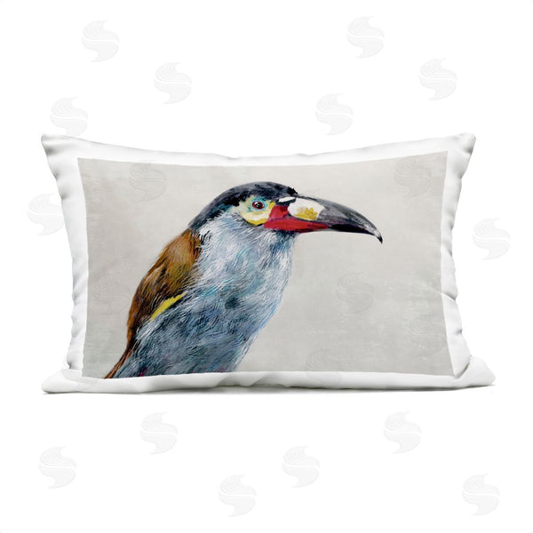 Stupell Industries Jacob Q | Black Billed Mountain Toucan Printed Throw Pillow