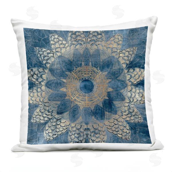 Stupell Industries Jacob Q | Bohemian Waves Mandala Printed Throw Pillow