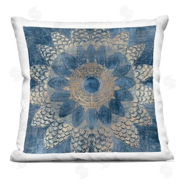 stupell industries Jacob Q | Bohemian Waves Mandala Printed Throw Pillow