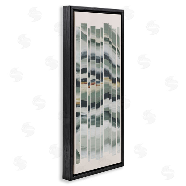 Stupell Industries Jacob Q | Contemporary Overlapping Waves Wall Art