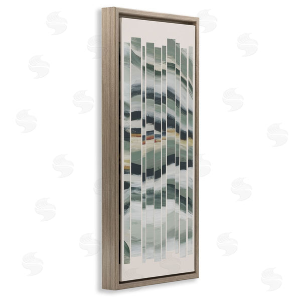 Stupell Industries Jacob Q | Contemporary Overlapping Waves Wall Art
