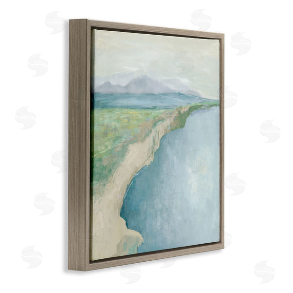Stupell Industries Jacob Q | Curving Shoreline Landscape