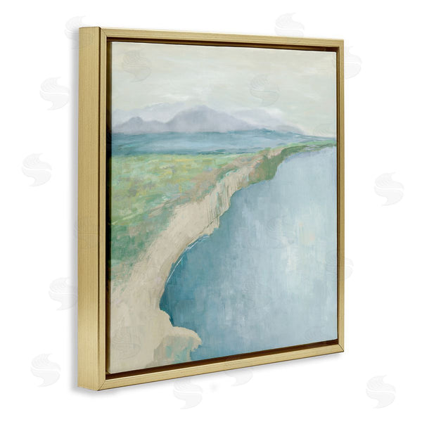 Stupell Industries Jacob Q | Curving Shoreline Landscape