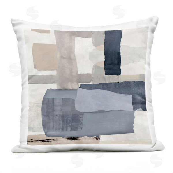 Stupell Industries Jacob Q | Earthy Expressive Abstract Printed Throw Pillow