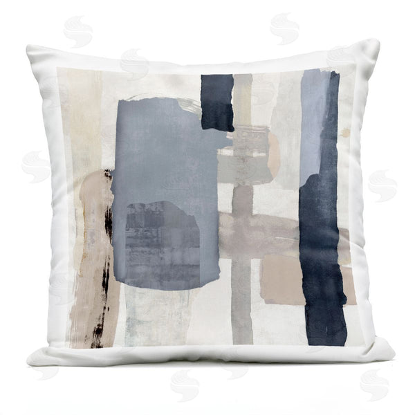 Stupell Industries Jacob Q | Expressive Linear Collage Printed Throw Pillow