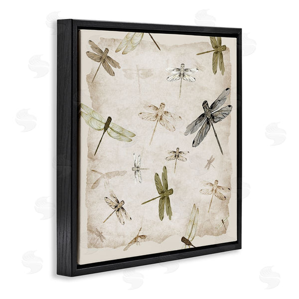 Stupell Industries Jacob Q | Glide In Grace Dragonflies