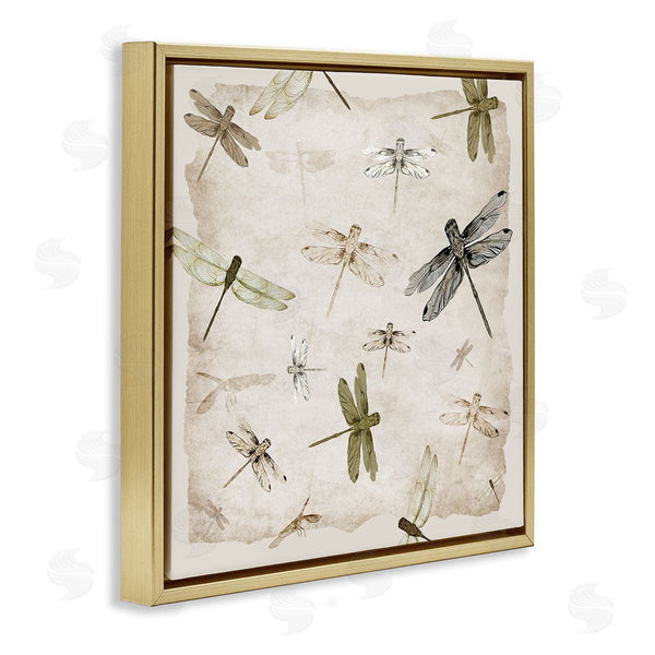 Stupell Industries Jacob Q | Glide In Grace Dragonflies