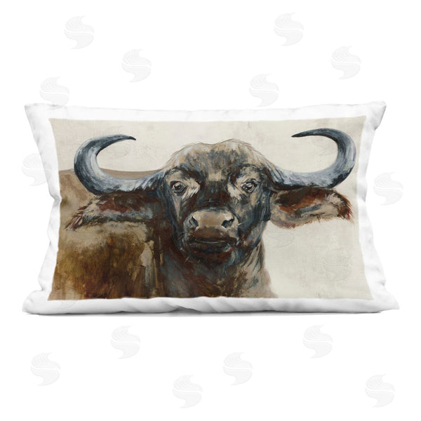 stupell industries Jacob Q | Highland Spirit Portrait Printed Throw Pillow