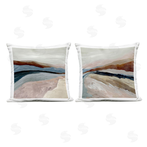 Stupell Industries Jacob Q | Neutral Harmonious Landscapes Printed Throw Pillow Set