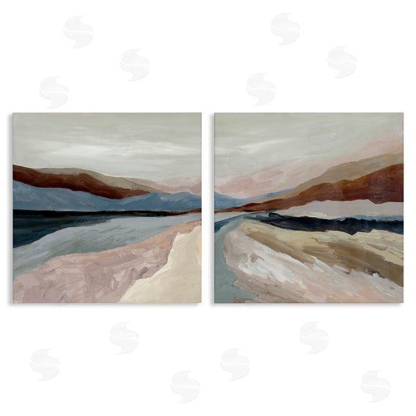 stupell industries Jacob Q | Neutral Harmonious Landscapes