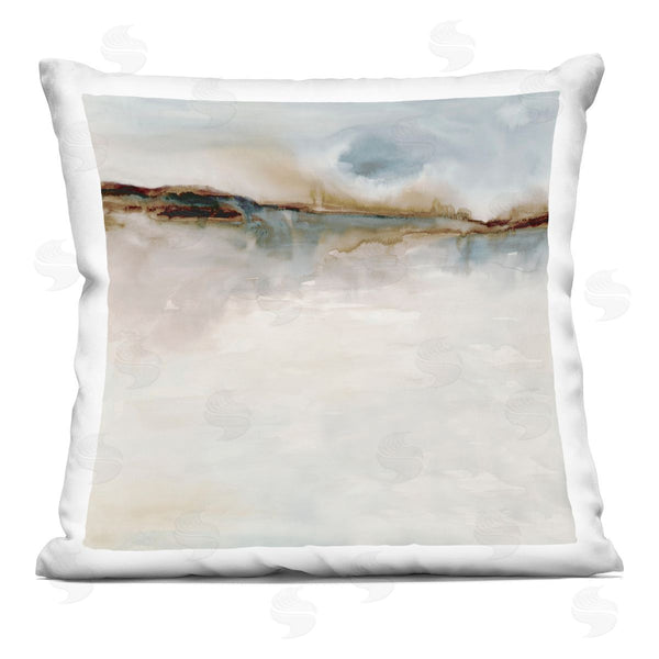 stupell industries Jacob Q | Neutral & Soft Abstract Palette Printed Throw Pillow