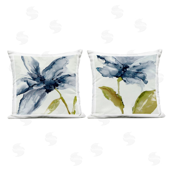 Stupell Industries Jacob Q | Petals Of The Sky Printed Throw Pillow Set