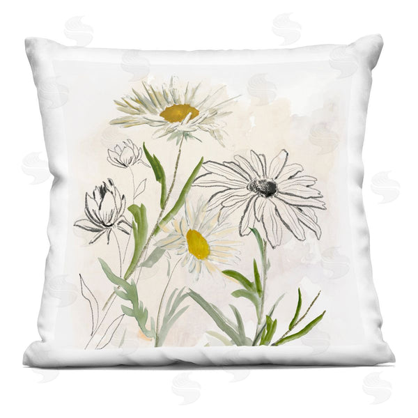 stupell industries Jacob Q | Pure Simplicity Flowers Printed Throw Pillow