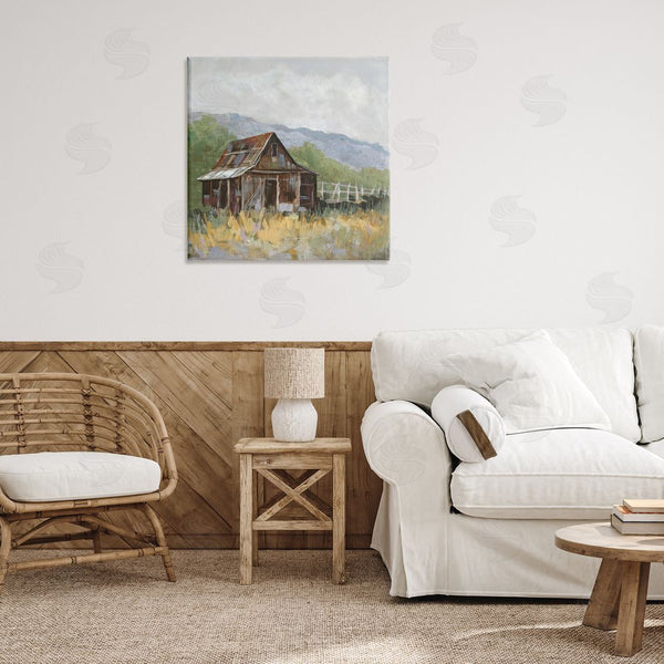Stupell Industries Jacob Q | Rustic Rural Lodge Wall Art