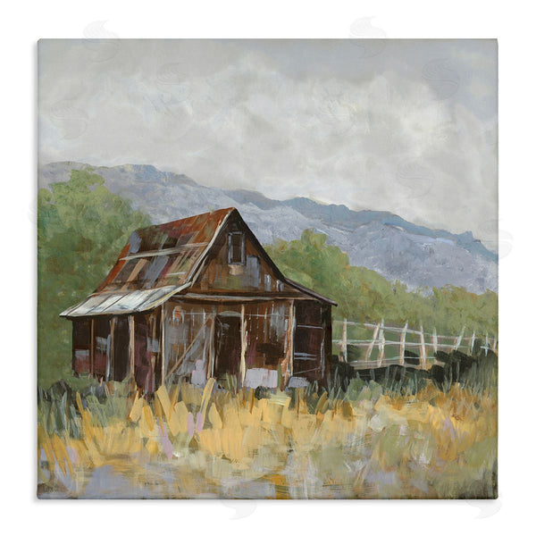 stupell industries Jacob Q | Rustic Rural Lodge Wall Art