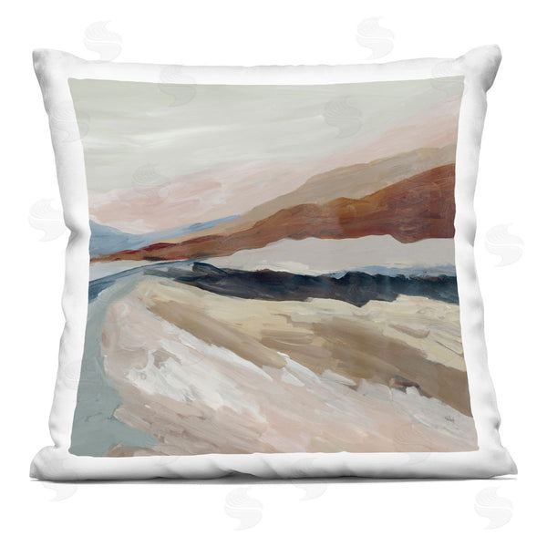 stupell industries Jacob Q | Shadows Of Dusk Landscape Printed Throw Pillow