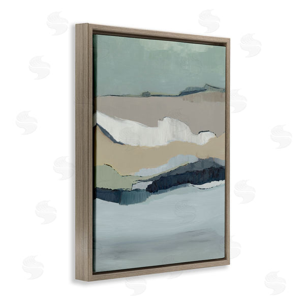 Stupell Industries Jacob Q | Tidal Terrain Abstraction