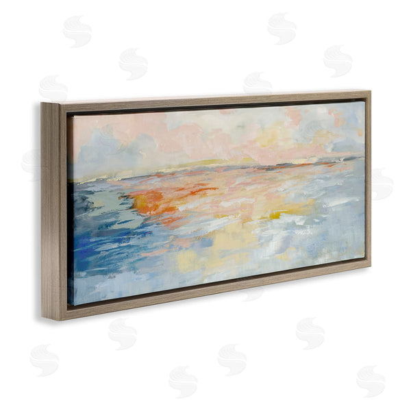 Stupell Industries Jacob Q | Vast Abstract Sea Sunrise