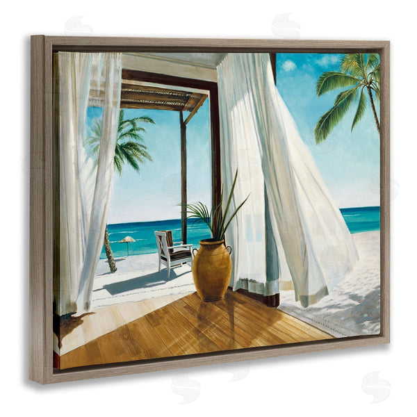 Stupell Industries Jacob Reed | Beach Resort Ocean Landscape