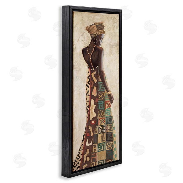 Stupell Industries Jacques Leconte | African Woman In Dress Wall Art