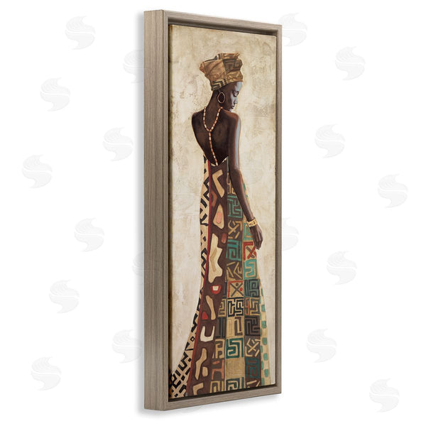 Stupell Industries Jacques Leconte | African Woman In Dress Wall Art
