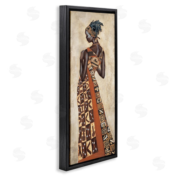 Stupell Industries Jacques Leconte | Strong African Woman In Dress Wall Art