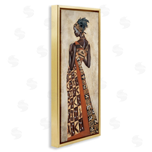 Stupell Industries Jacques Leconte | Strong African Woman In Dress Wall Art