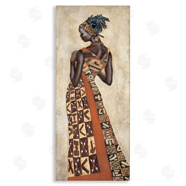stupell industries Jacques Leconte | Strong African Woman in Dress Wall Art