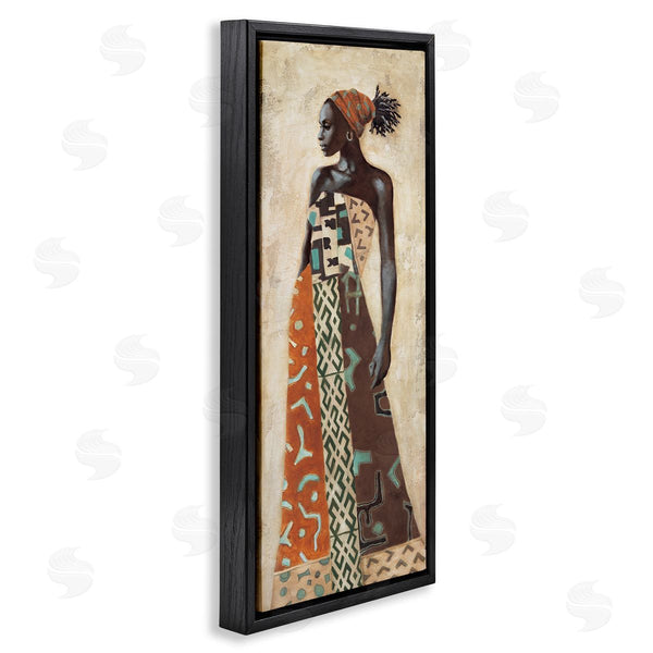 Stupell Industries Jacques Leconte | Timeless African Woman In Dress Wall Art