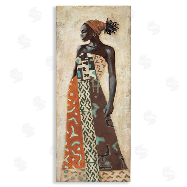 stupell industries Jacques Leconte | Timeless African Woman in Dress Wall Art