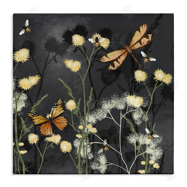 stupell industries Jade Reynolds | Herbs & Insects on Grey Wall Art