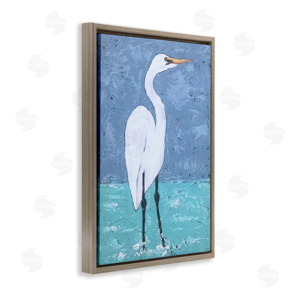 Stupell Industries Jade Reynolds | Sea Heron Standing