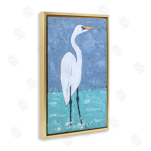 Stupell Industries Jade Reynolds | Sea Heron Standing