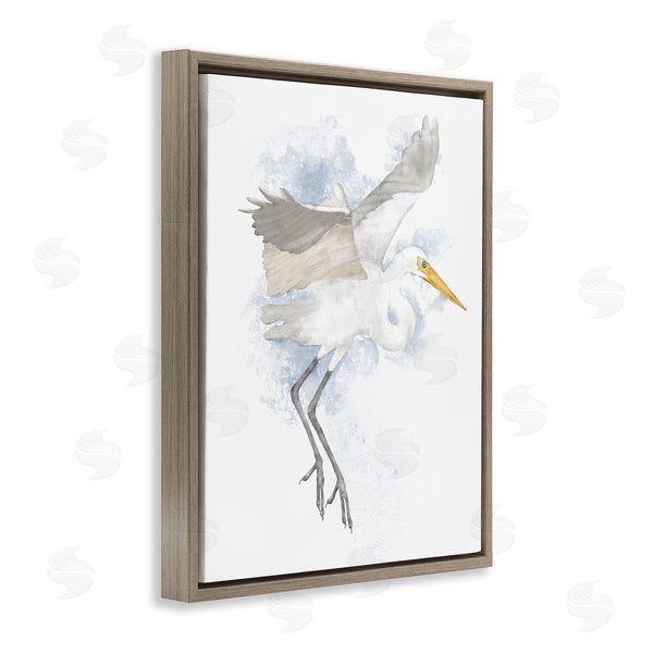 Stupell Industries Jade Reynolds | White Stork Open Wings
