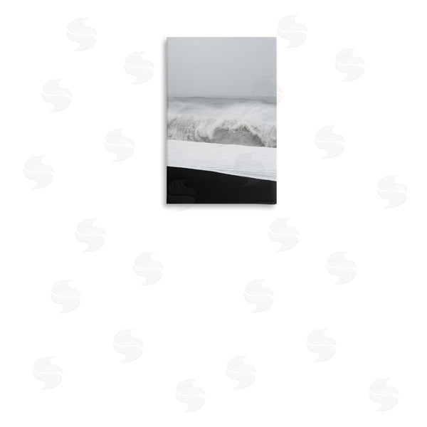 Stupell Industries Jade Sharp Photo | Beach Foam Crashing Wall Art