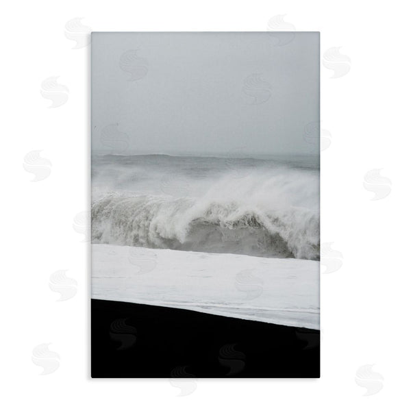 stupell industries Jade Sharp Photo | Beach Foam Crashing Wall Art