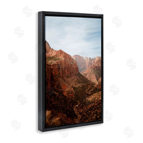 Stupell Industries Jade Sharp Photo | Breathtaking Zion Canyon View Wall Art