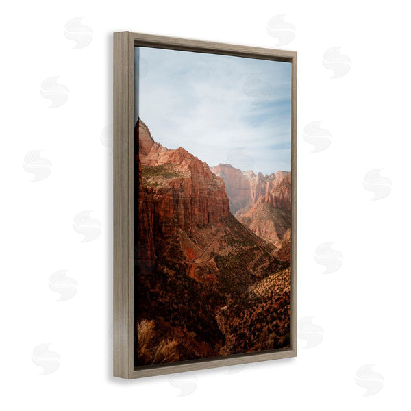 Stupell Industries Jade Sharp Photo | Breathtaking Zion Canyon View Wall Art
