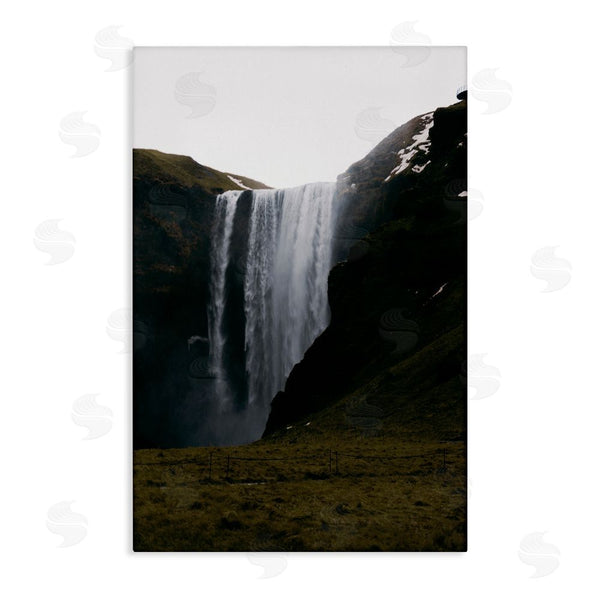 stupell industries Jade Sharp Photo | Crashing Icelandic Waterfall