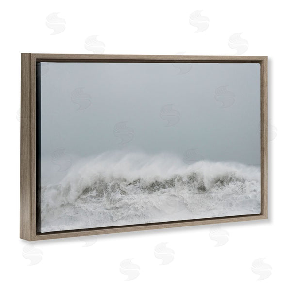 Stupell Industries Jade Sharp Photo | Cresting Wave Abstraction