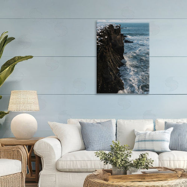Stupell Industries Jade Sharp Photo | Iceland Peninsula Cliff