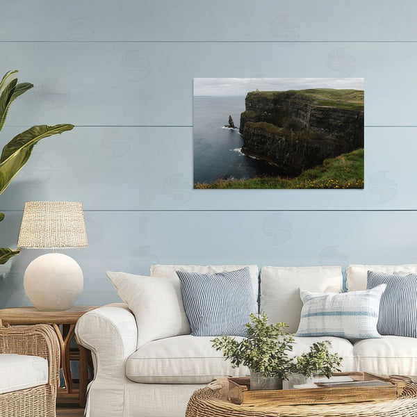 Stupell Industries Jade Sharp Photo | Scenic Ireland Cliffs
