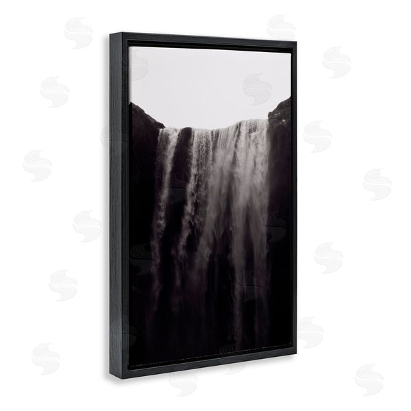Stupell Industries Jade Sharp Photo | Skogafoss Icelandic Waterfall