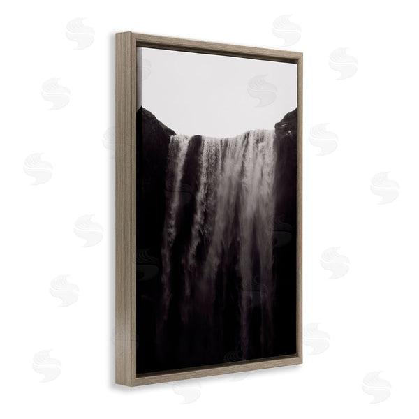 Stupell Industries Jade Sharp Photo | Skogafoss Icelandic Waterfall