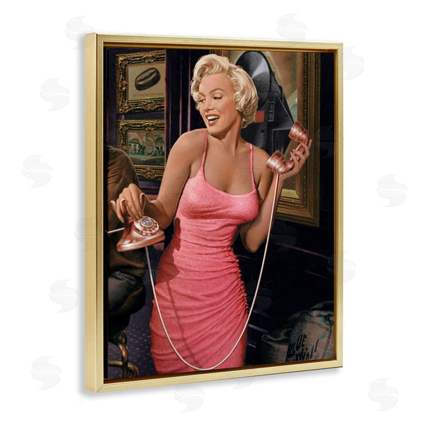 Stupell Industries Jadei Graphics | Marilyn's Call Portrait